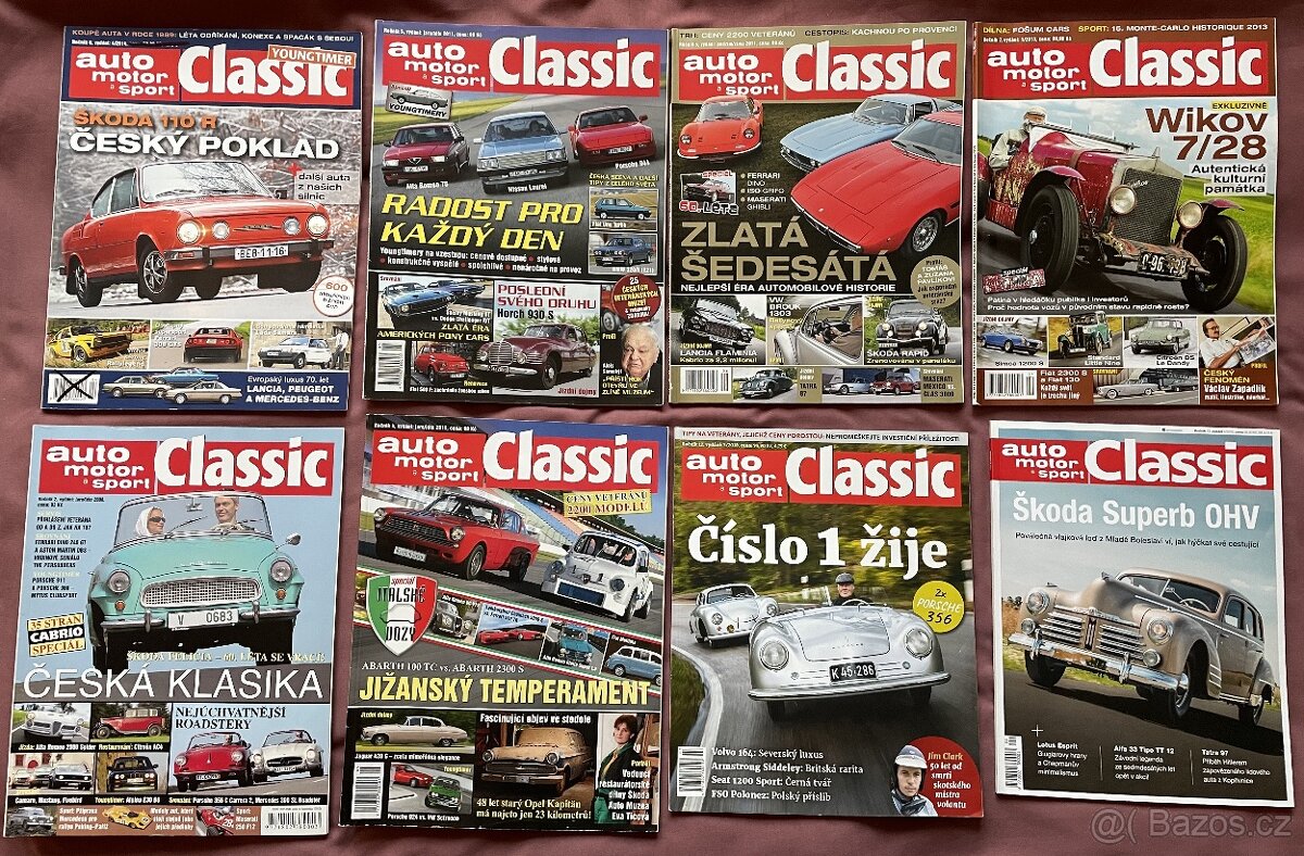 Motoristické časopisy - Auto Motor a Šport Classic