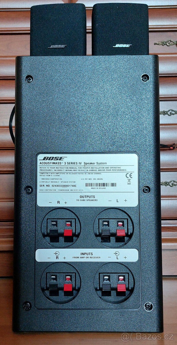 Bose Acoustimass 3 series IV+2 repro