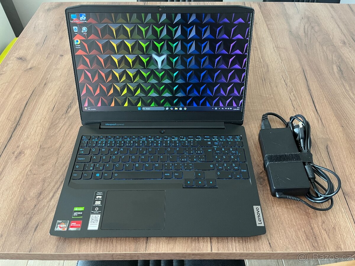 HERNÍ Lenovo 15.6" FHD-RAM 16GB-GTX 1650-Ryzen 5-SSD 512GB