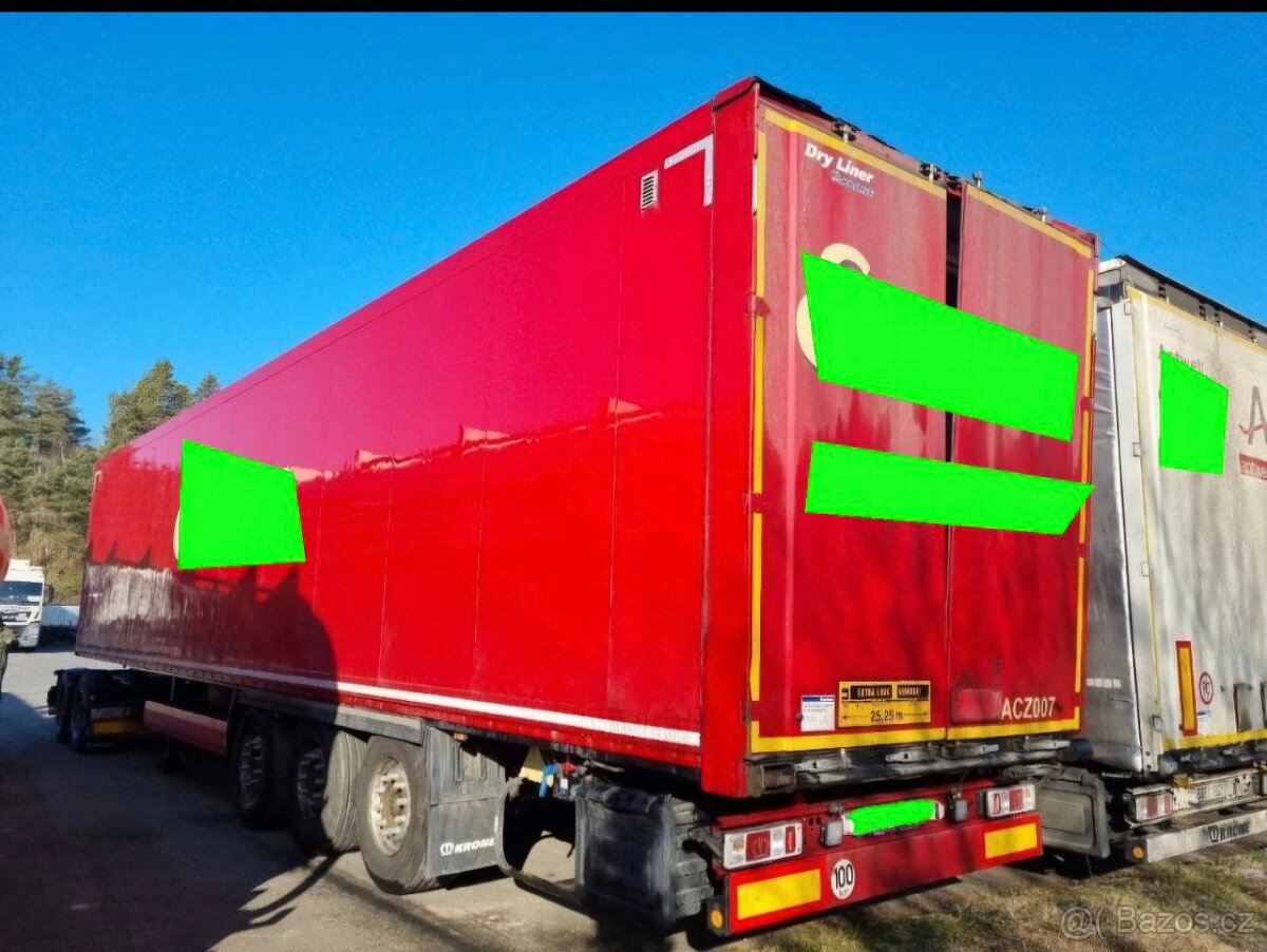Návěs Krone skříň