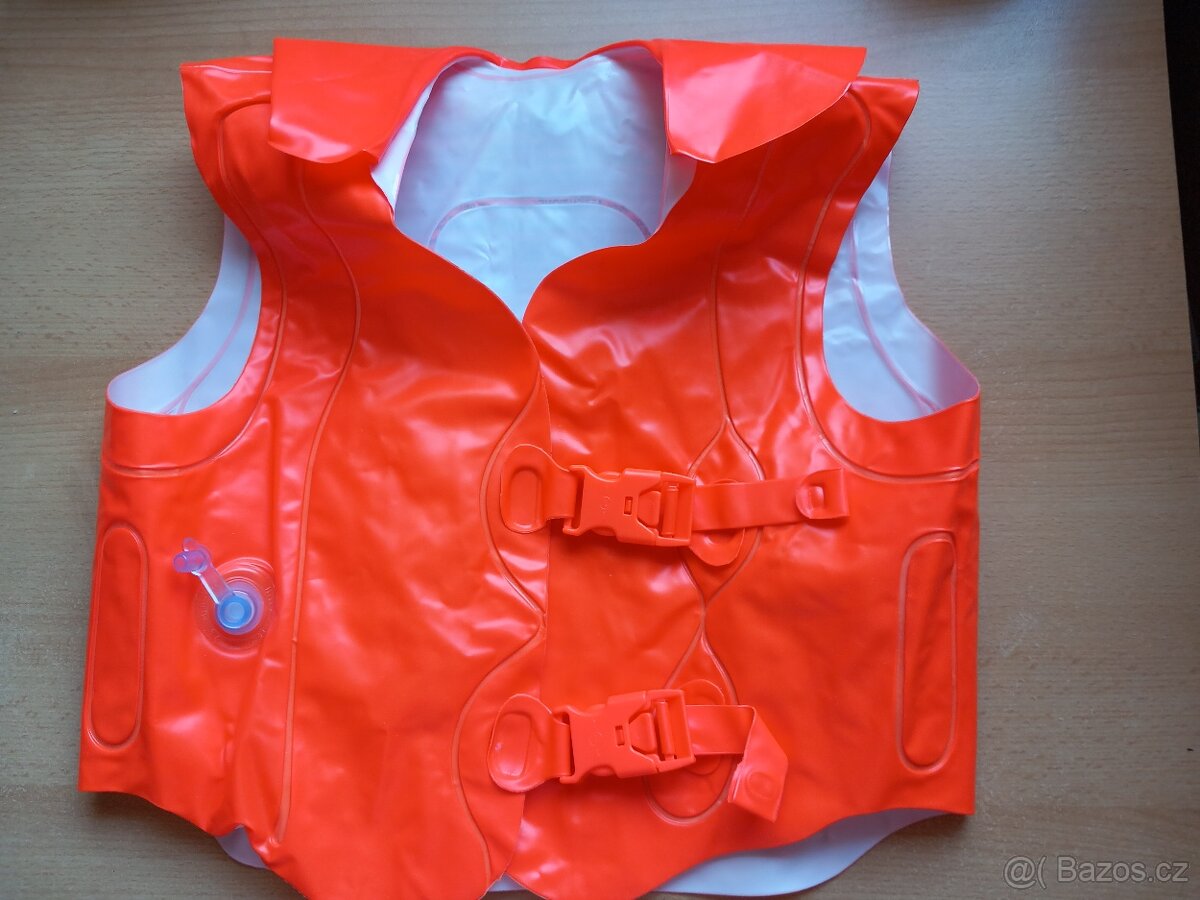 dětská nafukovací vesta 18-30 kg, 3-6 let nová