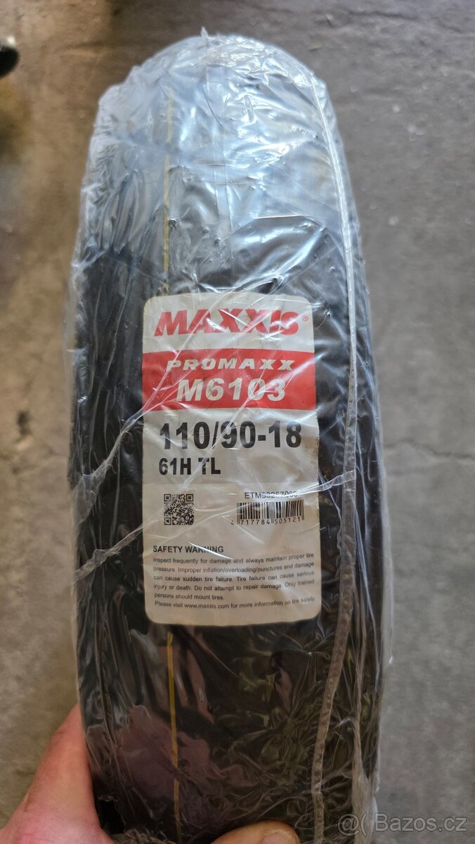Pneumatika Maxxis 110/90 18" 61H TL