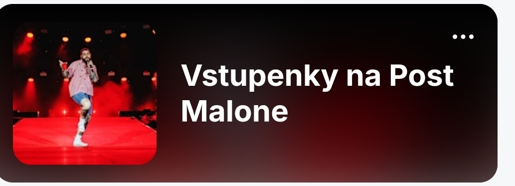 Post Malone 2x vstupenka