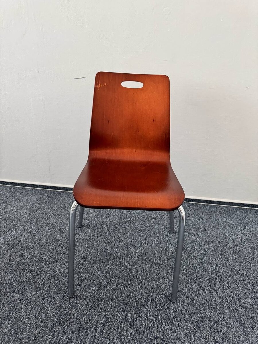 Prodám hnědé židle – 36 kusů
