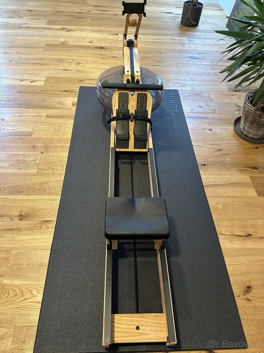 Veslovací trenažér WaterRower Oak Performance NOHRD s prodlo