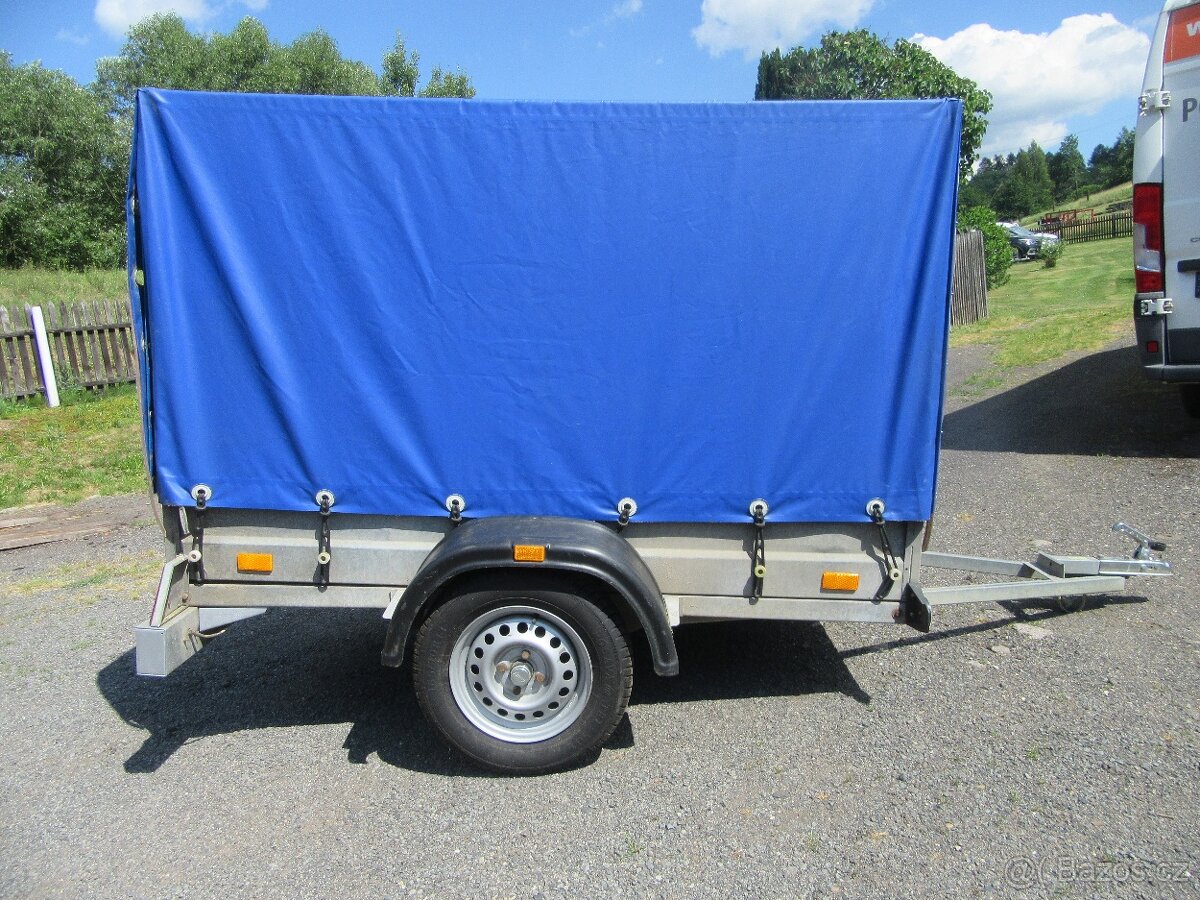 PŘÍVĚSNÝ VOZÍK KOBRAS do 750KG PLACHTA