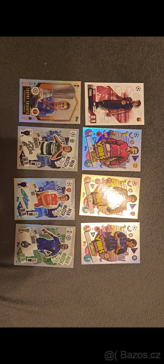 Kartičky fotbalové