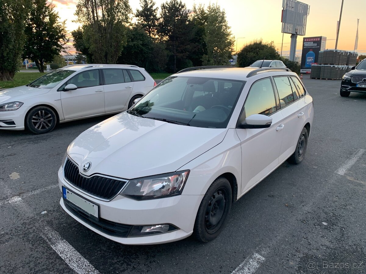 Skoda Fabia III Combi 1.0 TSI 70kW benzin 12/2017 puvod CR
