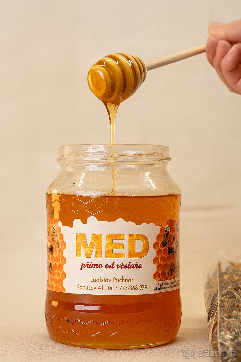 🍯 DOMÁCÍ MED PŘÍMO OD VČELAŘE 🍯