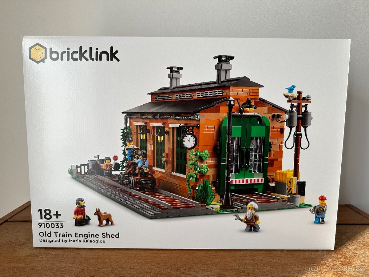 LEGO® 910033 Staré vlakové depo - Bricklink Designer Program