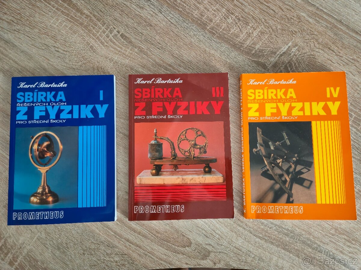 Sbírky řešených úloh z fyziky pro SŠ