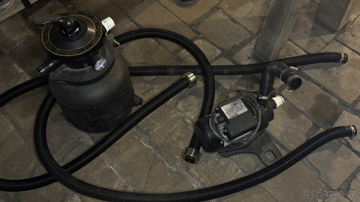 Písková filtrace Swing Standard k bazénu do 15m3