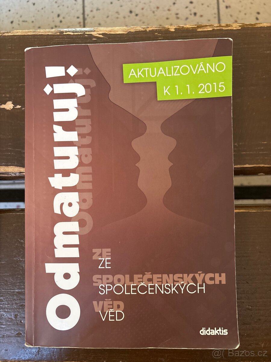 prodám učebnici odmaturuj ze společenských věd