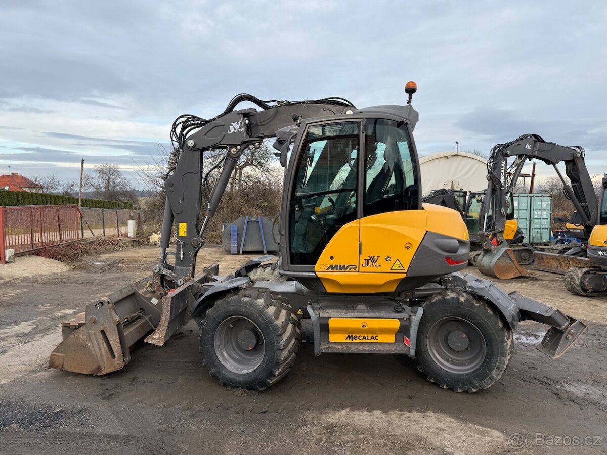 MECALAC 11MWR, CZ SPZ, 4290Mth, velmi dobrý stav