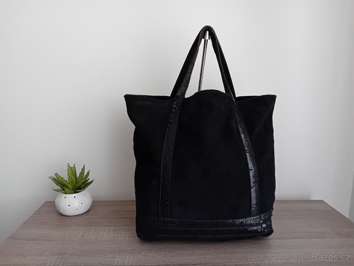 Genuine Leather dámská velká kabela kožená Rezervace