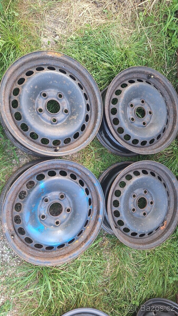 Plechové disky 5x112 6Jx15 ET37