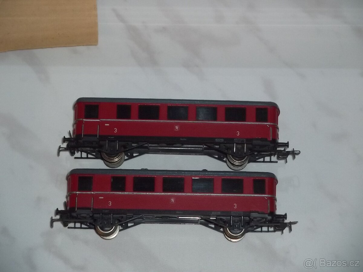 motoráky ČSD a DB Piko vláčky H0