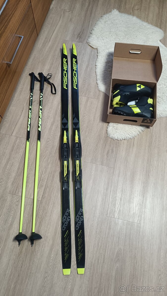 Fischer SPRINT CROWN + TOUR JR 150cm