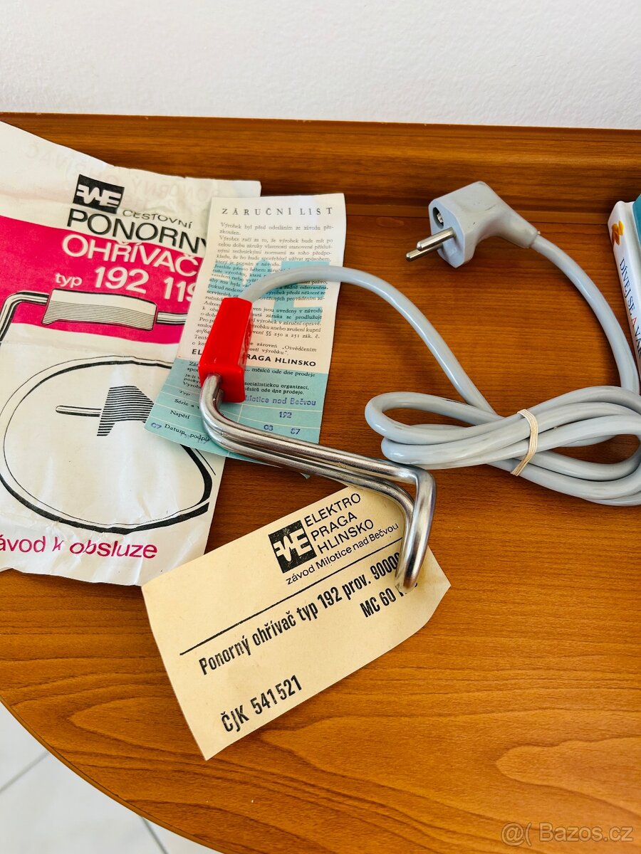 Ponorný ohřívač vody