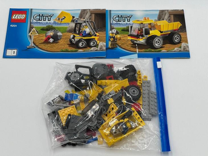LEGO® set City 4201 Nakladač a sklápěčka