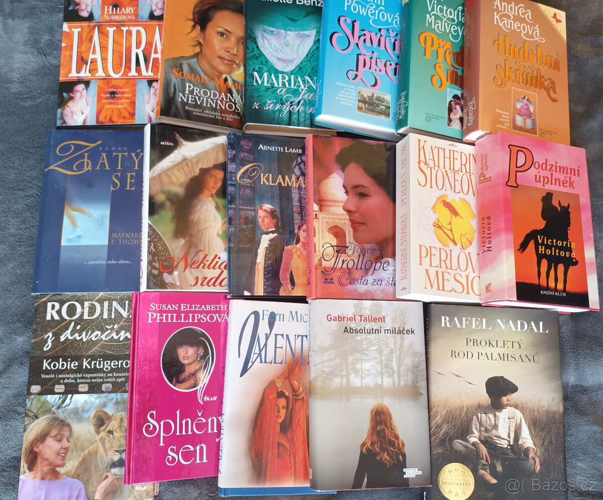Romány pro ženy - krásné knihy
