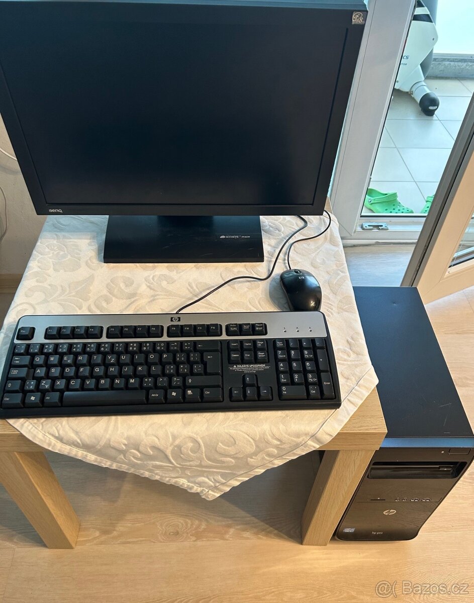 Set PC HP Pro3500, Intel i3-3240 CPU + monitor