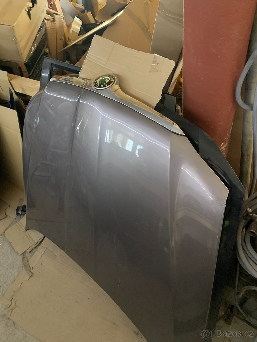 Kapota skoda superb 2 II 3t0 08-13 predni houbna