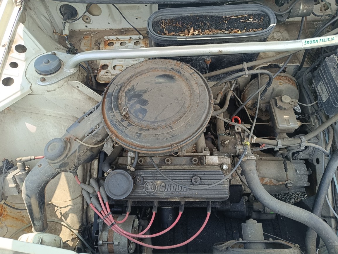 Motor a převodovka Škoda Favorit 1289.cm3 40.kw r.v.94(K266)