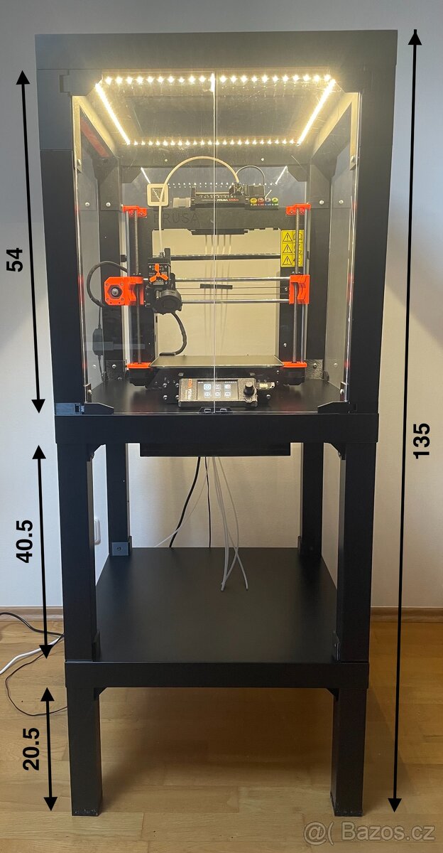 Prusa Enclosure - box pro 3D tiskárnu