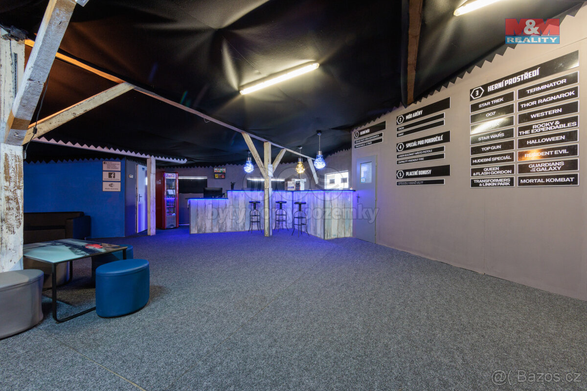 Laser Game, 662 m², Karlovy Vary, ul. Závodu Míru