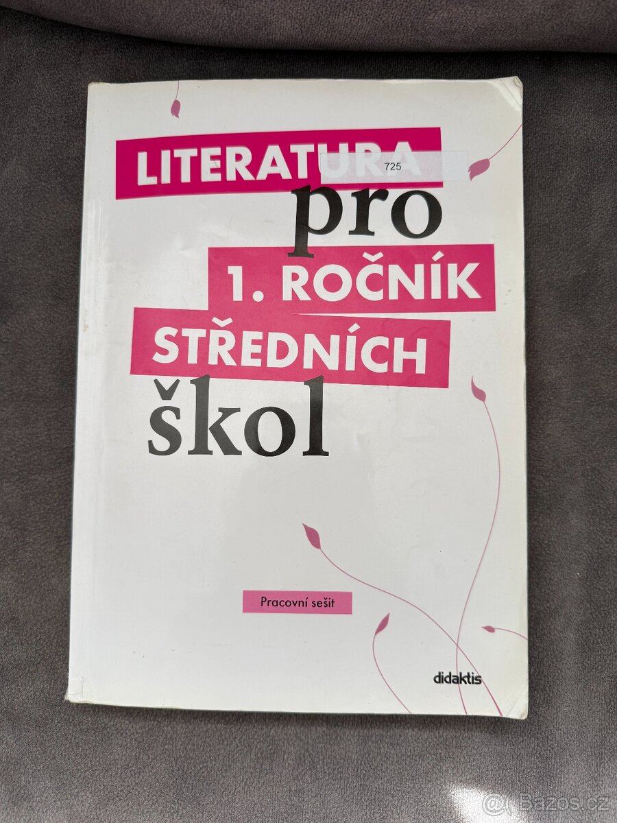 Prodám prac. sešit "Literatura pro 1. ročník SŠ" – Didakti
