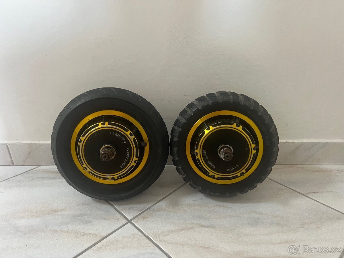 Motory z elektrokoloběžky