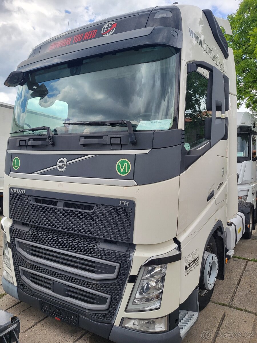 Prodám tahač Volvo FH 460 lowdeck r.v 6/2016 najeto 851000km