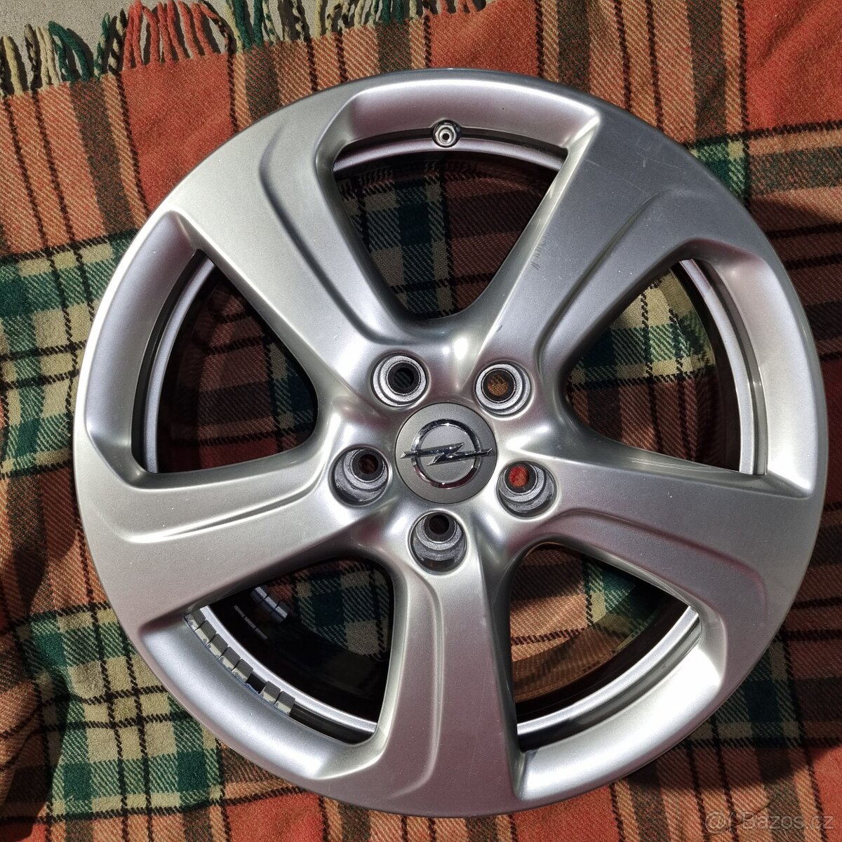 17"-HEZKÉ ALU LITÉ DISKY 5x110 ORIGINÁL OPEL+ČIDLA