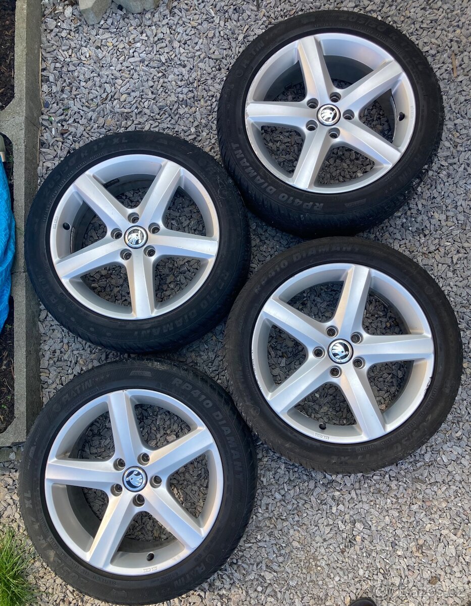 Alu disky- originál VW