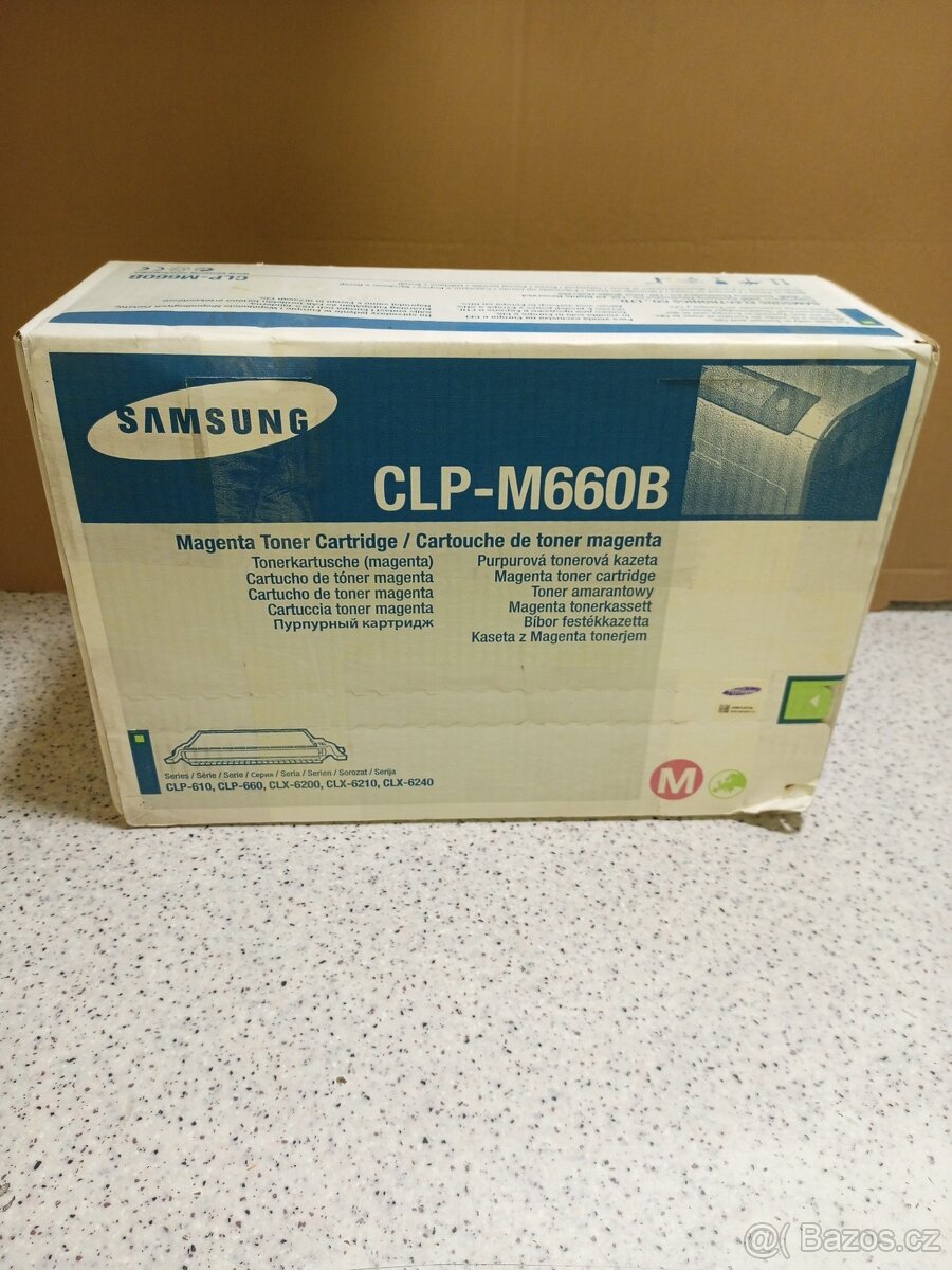 Orig. toner Samsung 610-M do tiskárny CLP-610