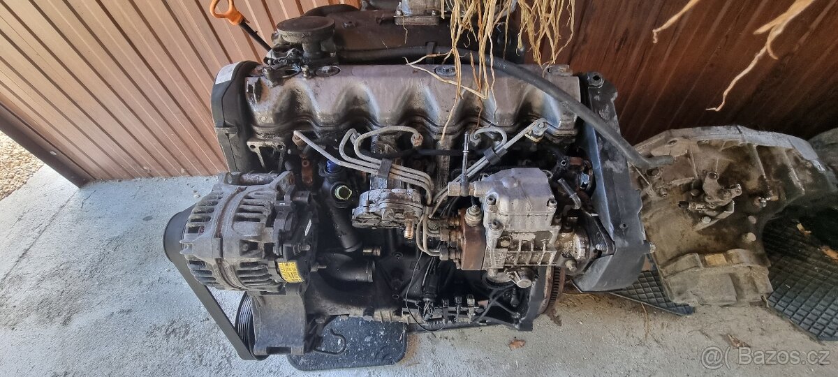 Vw t4 2.5 tdi 75kw komplet nastrojenej motor