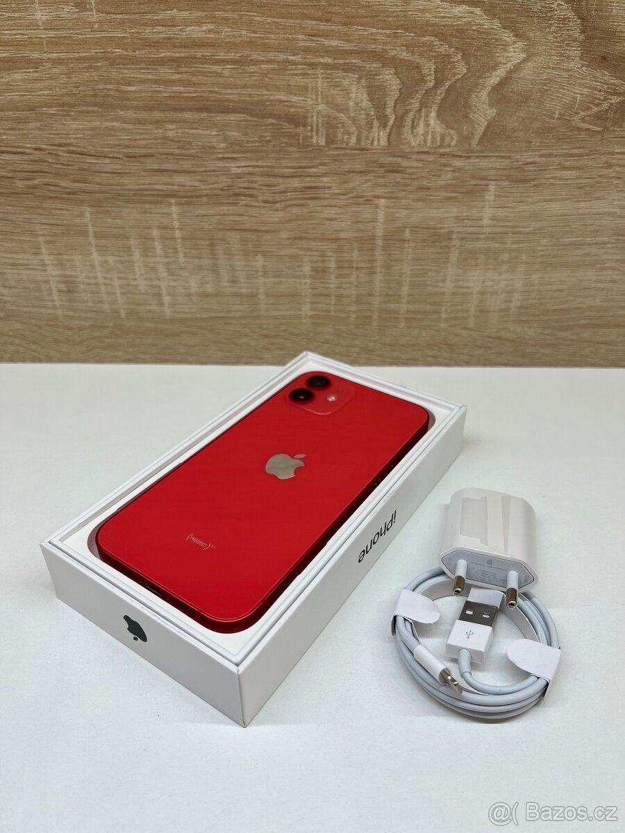 Apple iPhone 12 Mini 128 GB Red - top stav
