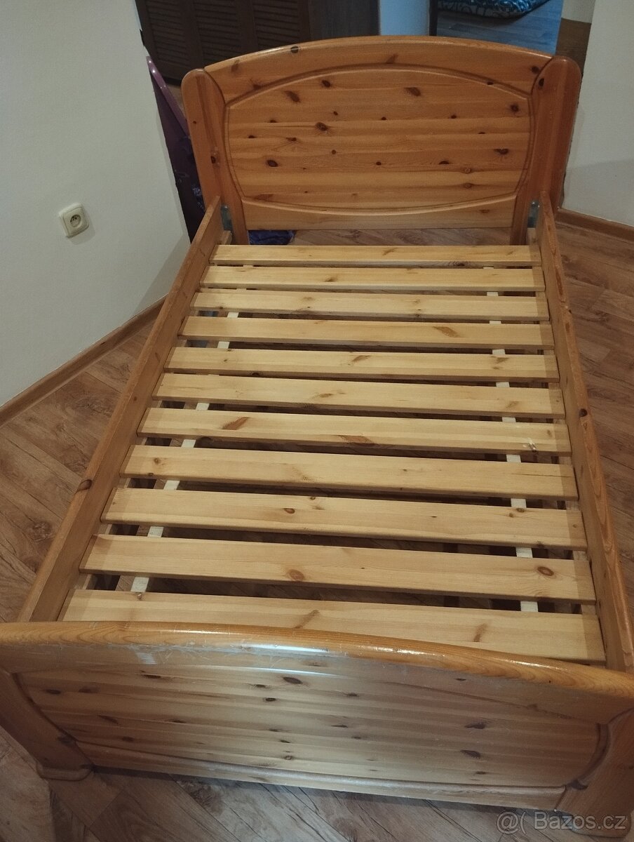 Dětská postel masiv 160/110