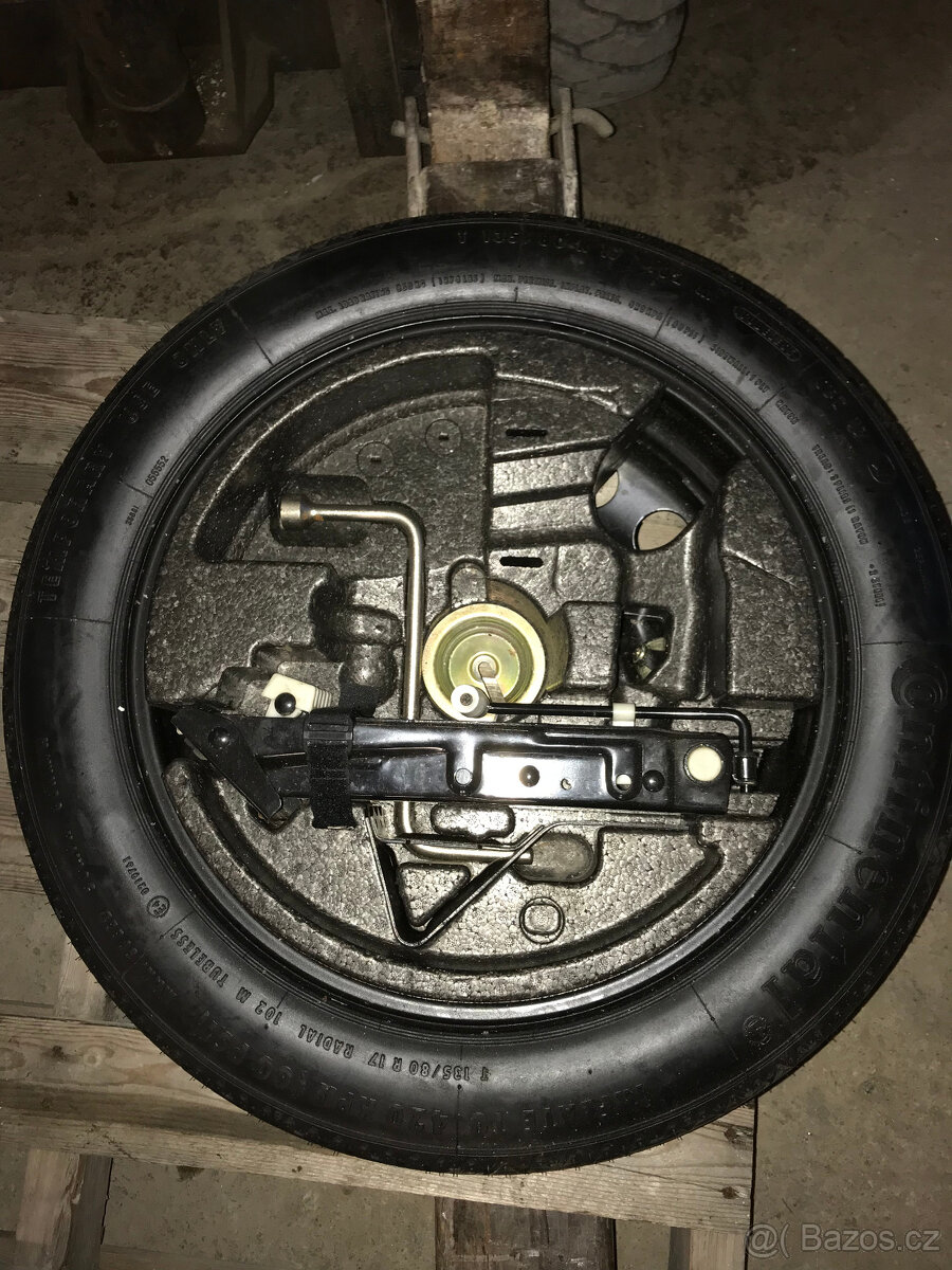 BMW e60 e61 rezervní / dojezdové kolo r17
