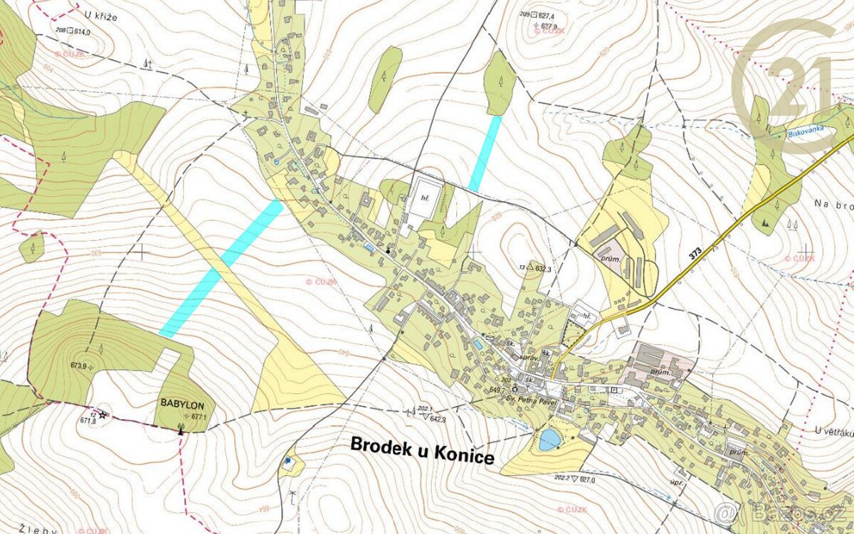Brodek u Konice, zemědělské pozemky, 12 796,5 m2