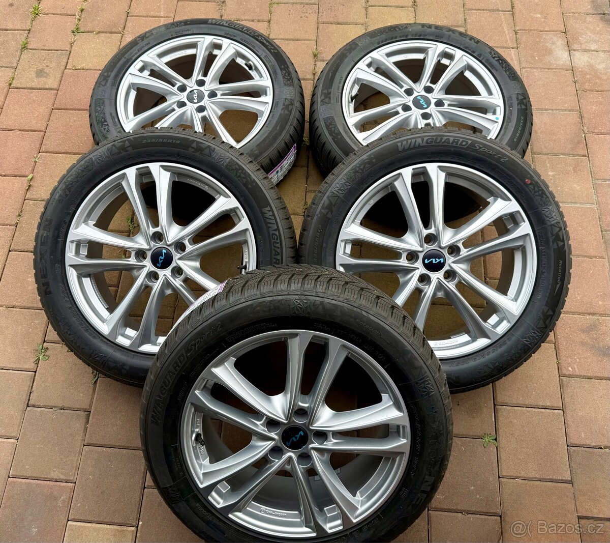 Alu kola 5x114,3 r19 - zimní sada nová