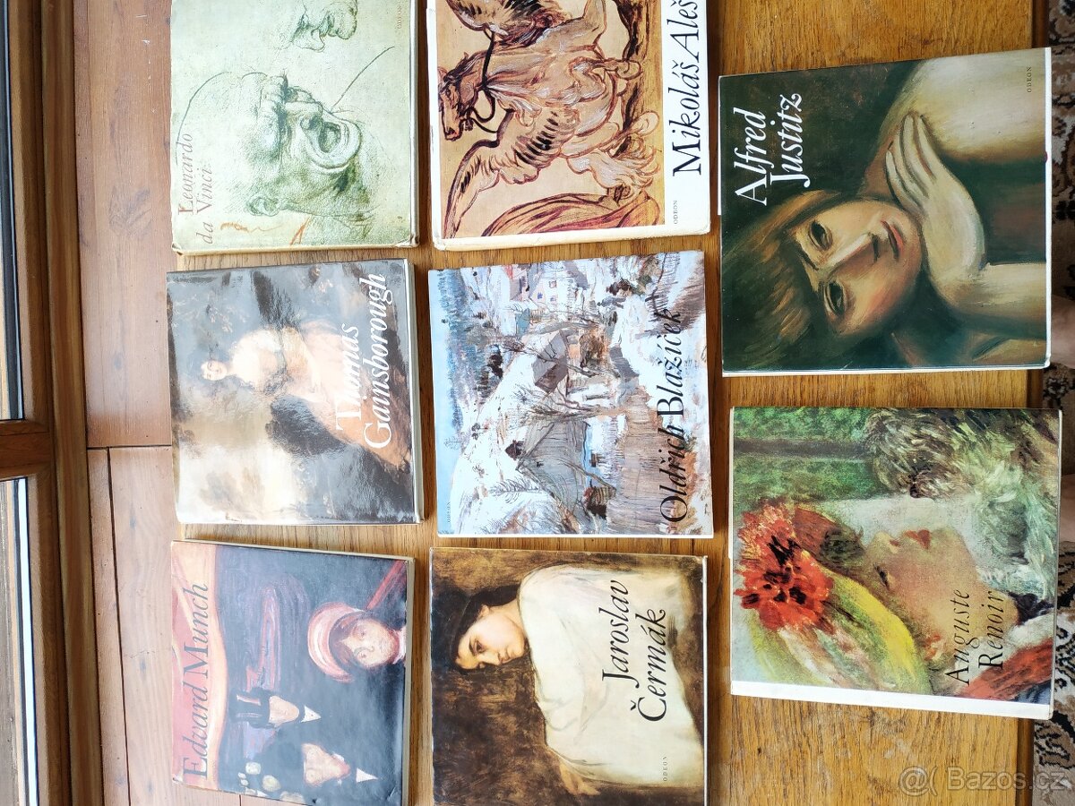Soubor knih - světoví malíři