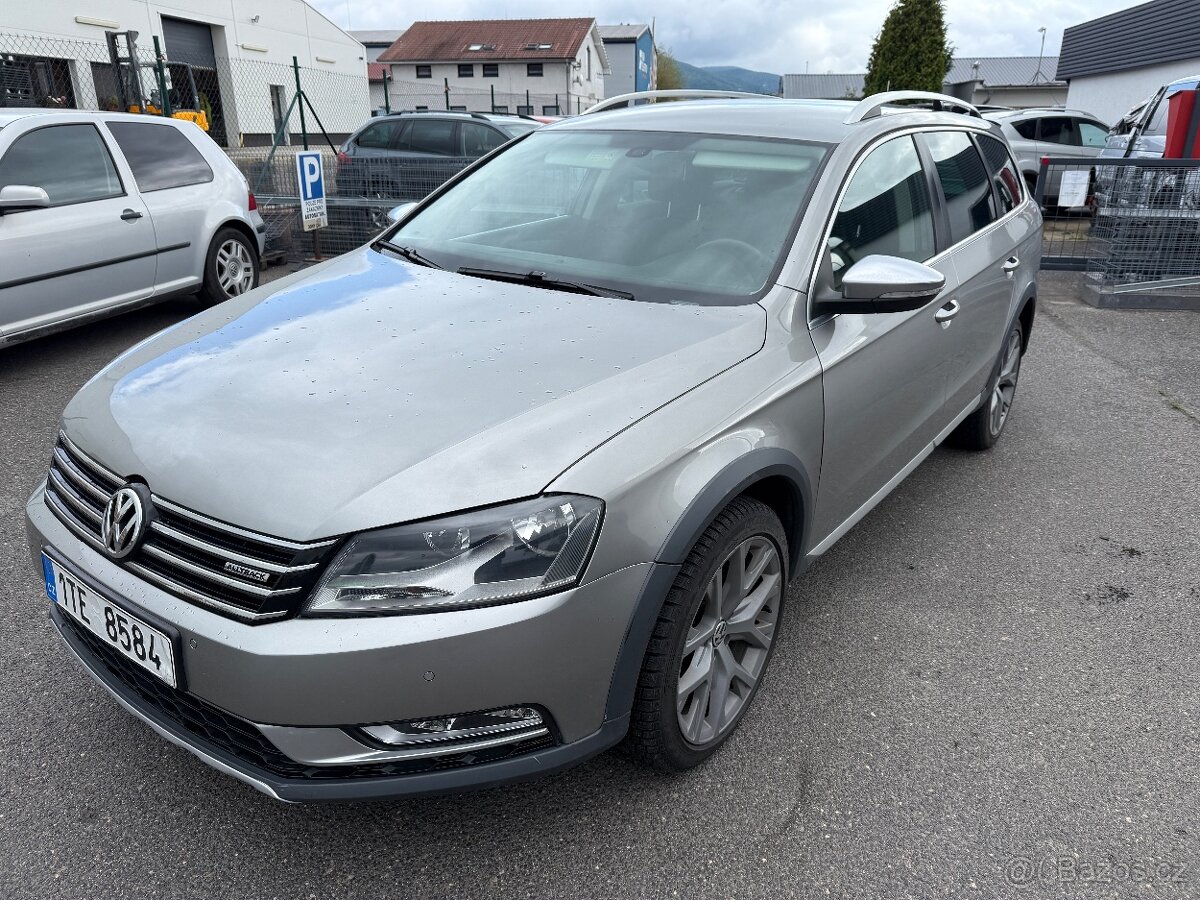 volkswagen Passat b7 ALLTRACK 2.0 TDI 130 KW DSG, 4 MOTION