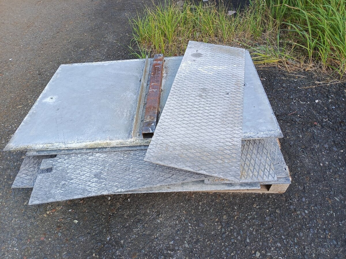 Plech slza(lístkový) síla 8 mm - různé rozměry -vhodné na po