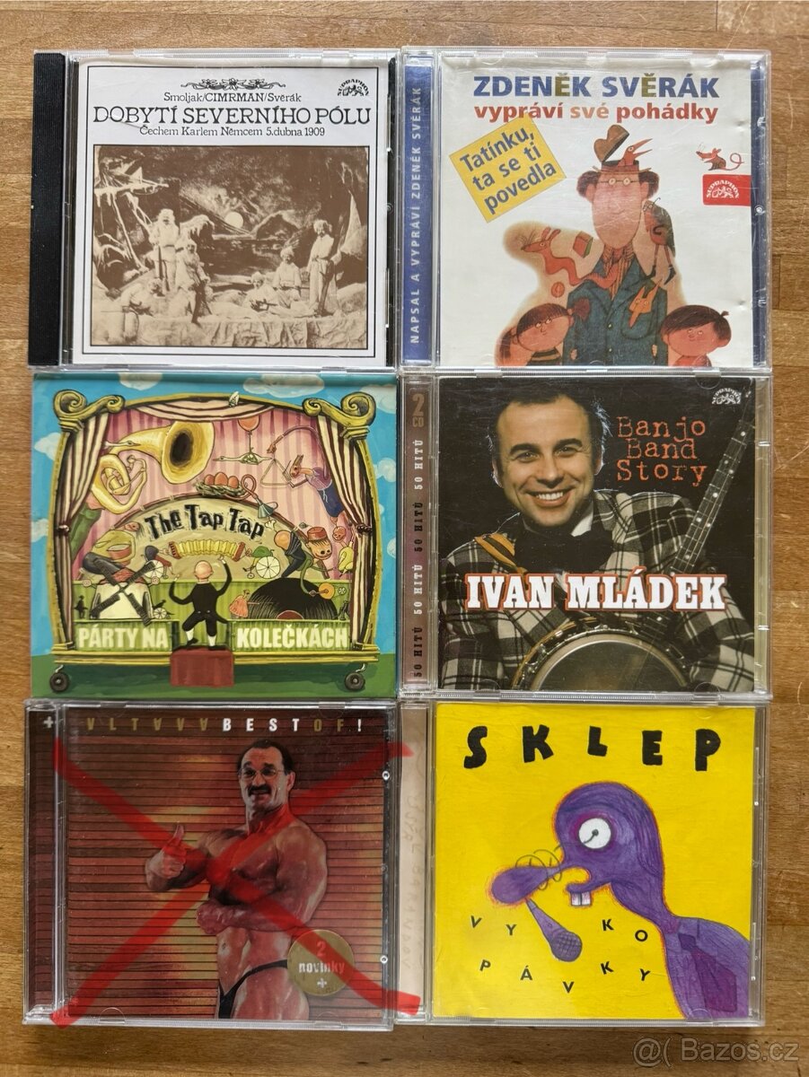 Mladek, Sklep, The Tap Tap, Sverak, Cimrman