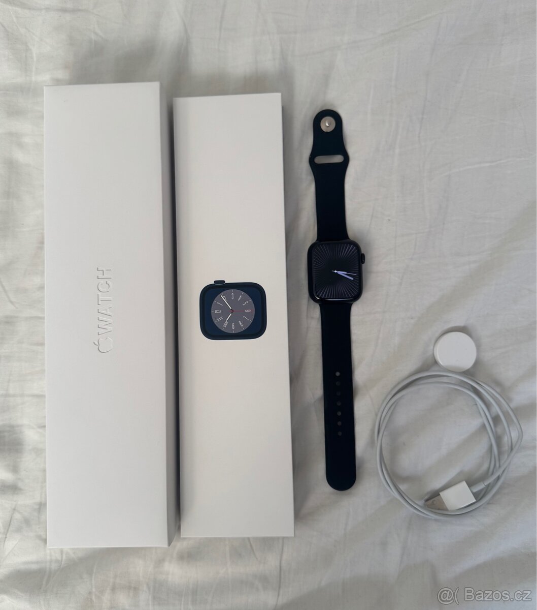 Apple Watch Series 8 45mm Midnight-Top stav