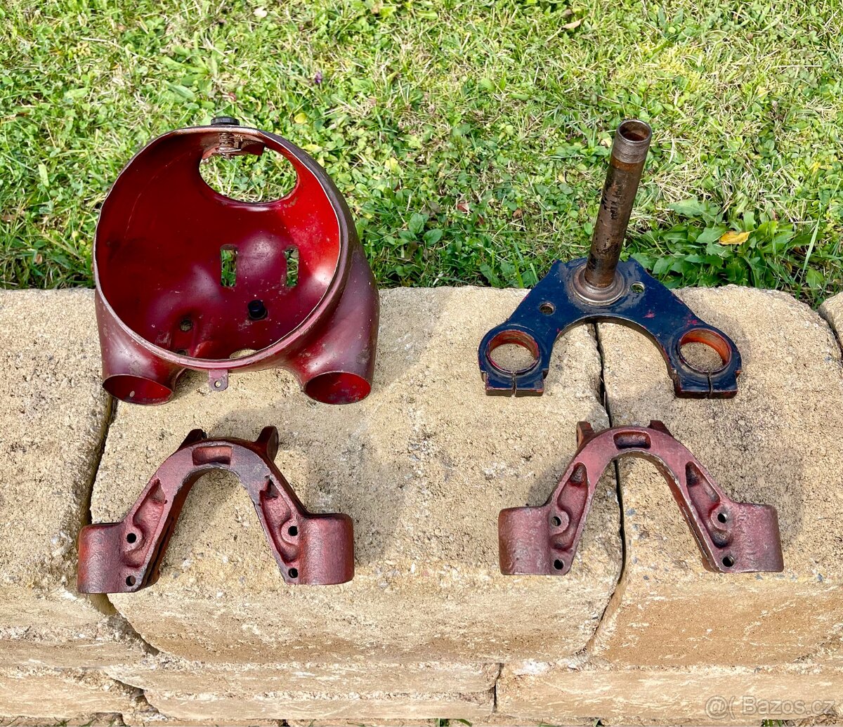 Jawa 250 350 pérák - maska a podkovy