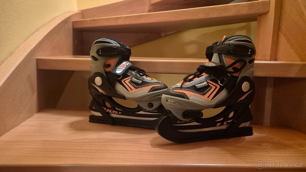 Dětské lední brusle Thinsulate vel. 31-33