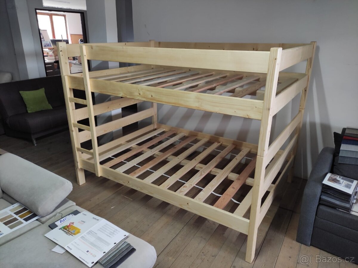 Vzorková patrová postel / palanda šíře 140cm